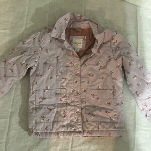 Cat and jack 5t Floral Patterned quilted Jacket